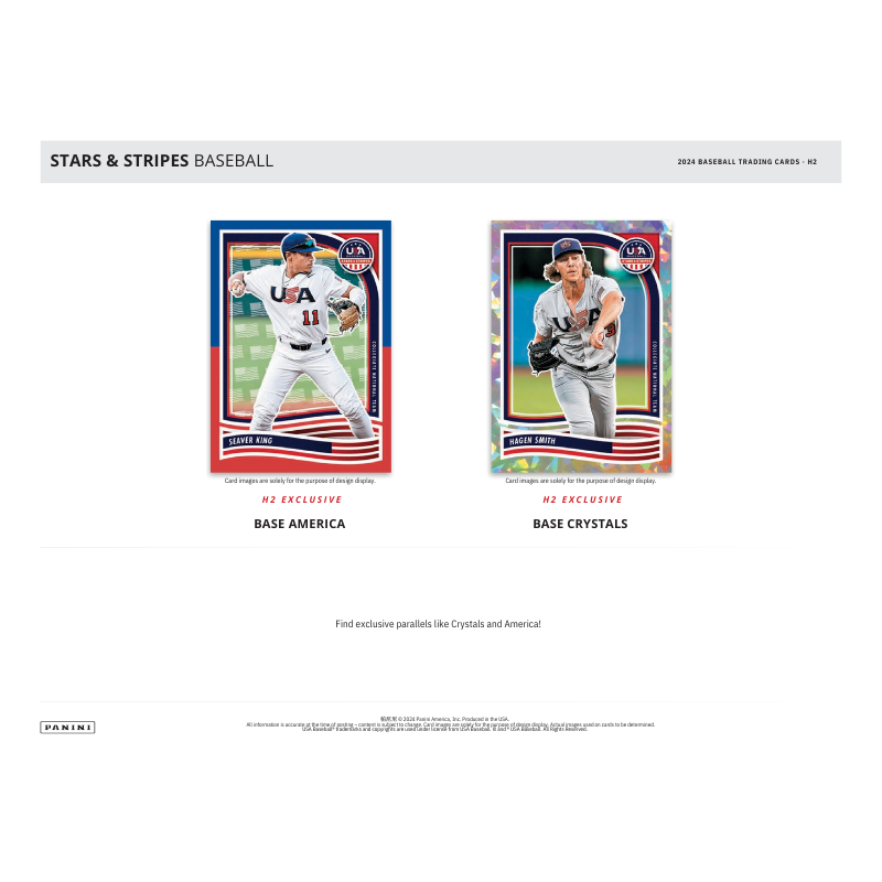 2024 Panini Stars and Stripes Baseball H2 Hybrid Box