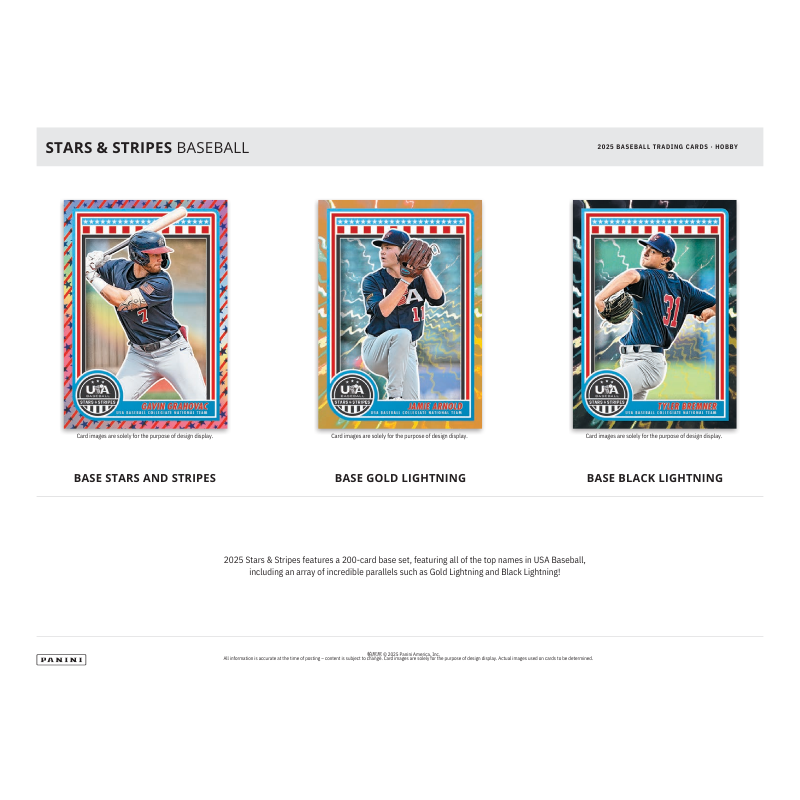 2025 Panini USA Stars & Stripes Baseball Hobby Box